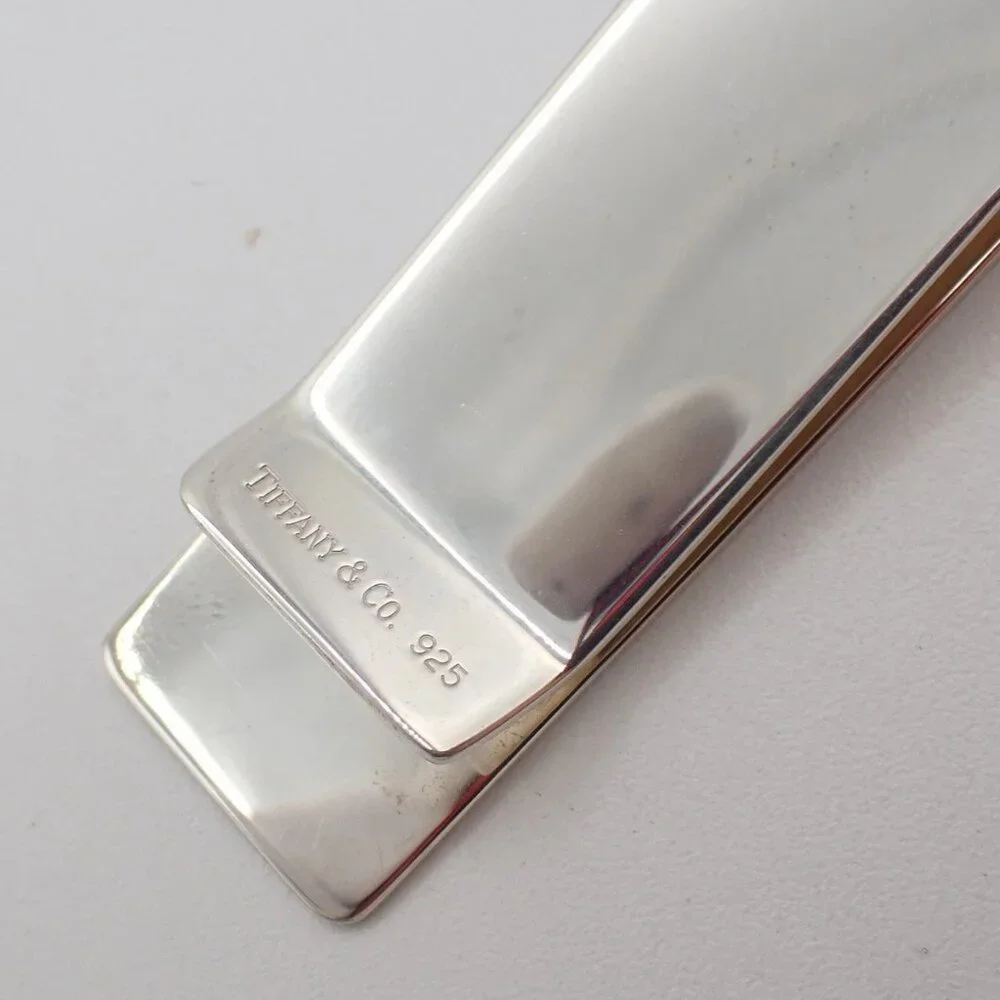 TIFFANY & CO. 1837 Sterling Silver Money Clip Ag 925 05EG280